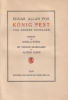 Poe, Edgar Allan  : König Pest und andere Novellen - Mit verziehen Bildbeigaben  von Alfred Kubin