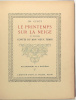 GUYOT, Ch. : Le printemps sur la neige et d'autres contes du bon vieux temps. Illustrations de A. Rackham.