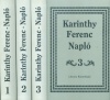 Karinthy Ferenc : Napló I-III.
