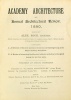Academy Architecture and Annual Architectural Review, 1890-91.