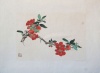 Unidentified artist : (Blossoming Peach Tree Branch.)