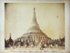 256.     UNKNOWN - ISMERETLEN : Entrance to Shvay-Dagon – Pagoda, from the Platform, - Rangoon. Cca. 1880. 2 pcs photos.