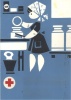 Vajda Lajos (graf.) : [Vöröskereszt - Tisztaság a konyhában] (Plakátterv)
