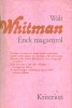 Whitman, Walt : Ének magamról