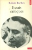 Barthes, Roland : Essais critiques