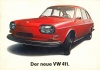 099.   Der neue VW 411. [reklámprospektus német nyelven]<br><br>[advertising brochure in German] : 