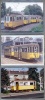 244. [Villamosok, magasvasutak a világ minden tájáról]. [85 db színes amatőr fotó és kivágás]<br><br>[Trams, elevated railways from all of the world] [85 pcs colour amateur photos and reproduction] : 