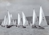 249. [Balatoni vitorlásversenyek]. [2 db fotó]<br><br>[Sailing regattas at Lake Balaton]. [2 pcs photos] : 