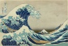 KATSUSHIKA HOKUSAI : The Great Wave off Kanagawa (Kanagawa oki nami ura). 