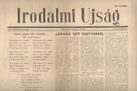 Irodalmi Ujság VII. évf. 43. sz., 1956. november 2. - A magyar írók lapja.