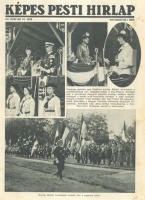 Képes Pesti Hirlap. 1939. augusztus 1. - Vasárnap nyitotta meg Horthy Miklós kormányzó a cserkészleányok első világtáborozását