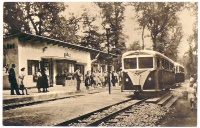  Budapest. Úttörővasút - Előre állomás. (1953)