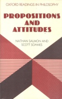 Salmon, Nathan - Scott Soames : Propositions and Attitudes
