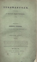 Tudománytár. 1834. Negyedik kötet.