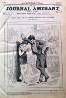 Journal Amusant 1873. - Journal illustré, Journal d'images, Journal comiqur, critique, satirique, etc