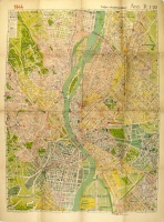 Stoits György : „Merre menjek”. Budapest közlekedési térképe - Teljes utcajegyzékkel és az uj villamos állomásokkal.