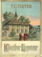Kloster Liqeur - Feinster  [Italcímke/Trinken-label]