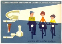 Sóti Klára (graf.) : A család minden kerékpárján legyen világítási felszerelés - A KRESZ kötelezően előírja !