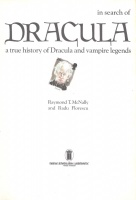 McNally, Raymond T. - Florescu, Radu  : In Search of Dracula - A True History of Dracula and Vampire Legends