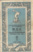 Illyés József (szerk.) : Societatea sportivă din Târgu Mureş, M[arosvásárhelyi] S[port] E[gyesület] huszonöt évi működésének története (1898-1923.)