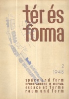 tér és forma.  2/1948. XXI. évf. - Építőművészeti havi folyóirat.