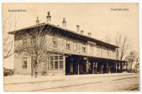 SZENTLŐRINCZ. Vasútállomás. (1925)