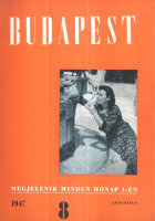 Budapest - A Székesfőváros történeti, művészeti és társadalmi képes folyóirata, III. évf. 1947/8.