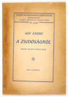 Ady Endre : A zsidóságról (Első kiadás)