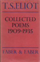 Eliot, T. S. : Collected Poems 1909-1935