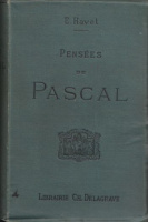 Pascal : Pensées de Pascal