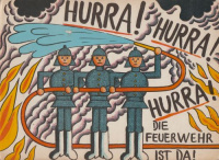 Ticha, Hans (Ill.) - Kahlau, Heinz (Text) : Hurra! Hurra! Hurra! Die Feuerwehr ist da!