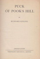 Kipling, Rudyard : Puck of Pook's Hill