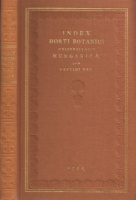 Winterl, J.[ózsef] J.[akab] : Index Horti Botanici Universitatis Hungaricae, quae Pestini est