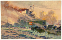 S. M. S. Monarch partvédő páncélos csatahajó  /  Torpedoboote