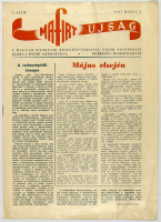 MAFIRT Újság - A Magyar Filmipari Részvénytársaság üzemi folyóirata, 1947. május 1.