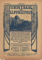 Turistaság és Alpinizmus. X. évf. 1. szám, 1920. január