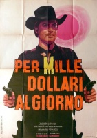 Unknown : Per mille dollari al giorno  [Spaghetti Western. 1966.]