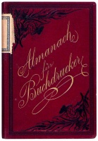 Faber, Heinrich  : Almanach für Buchdrucker 1890