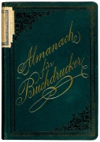 Faber, Heinrich  : Almanach für Buchdrucker 1891