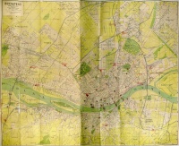 Budapest Székes Főváros térképe Pharus rendszerében