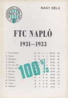 Nagy Béla : FTC napló 1931-1933