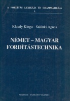 Klaudy Kinga - Salánki Ágnes : Német - magyar fordítástechnika