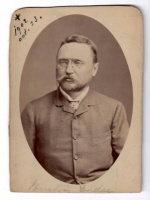 Beretvás Endre (/1841-1902/ Földbirtokos, császári és királyi kamarás, a Magyar Országos Bank Rt. vezérigazgatója) portréja [Fotó]