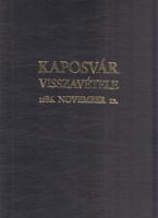Kaposvár visszavétele. 1686. november 12. - Z. Soós István freskókarton-rajza a 300. évforduló emlékére.