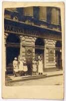 Vakulya B. Szilvia Étkezde, Kávézó és Falatozó, Bp., VII. Dob utca 82. [1928] 
