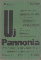 Uj Pannonia - Szépirodalmi és társadalmi szemle. II. év 1. [sz.]