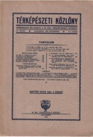 Térképészeti közlöny 1937. december