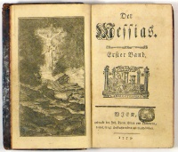 Klopstock, Friedrich Gottlieb : Der Messias.  Erster Band.