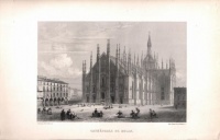 Rouargue fréres (rajz és metsz.) : Cathédrale de Milan.