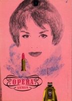 Zala Tibor (graf.) : OPERA Luxus  (Villamosplakát)